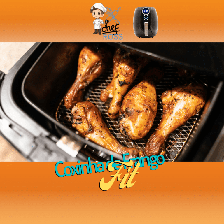 Coxinha de Frango Fit na Air Fryer